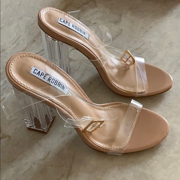 Shoes - Clear Heels